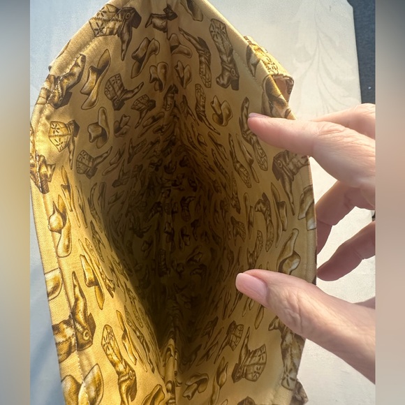 One-Of-A-Kind Rodeo Purse/Reusable Shopping Bag Handmade - Picture 5 of 9